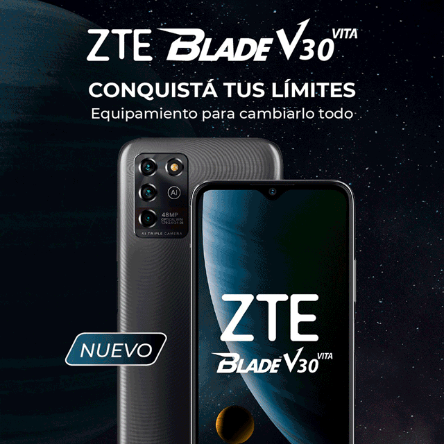 ZTE – V30 – CONQUISTA TUS LIMITES